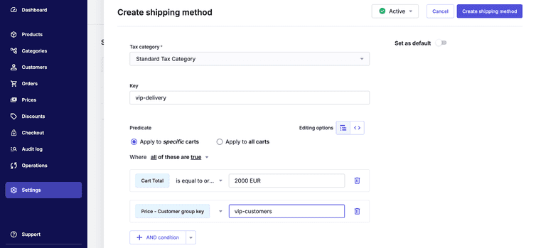 27 shipping method predicate builder